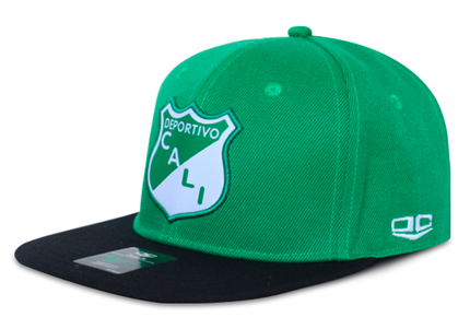 Gorra Deportivo Cali Oficial OC Caps Plana