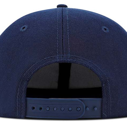 Gorra Selección Colombia de Béisbol Oficial Fánaticos Plana Azul oscuro