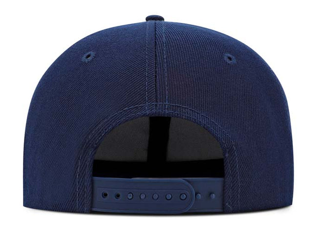 Gorra Selección Colombia de Béisbol Oficial Fánaticos Plana Azul oscuro