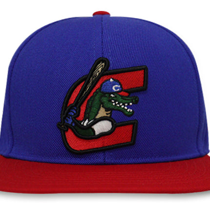 Gorra Caimanes de Barranquilla Oficial Competencia Cerrada Azul/Rojo Plana