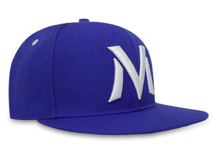 Gorra Vaqueros de Monteria Oficial Competencia Cerrada Azul Plana
