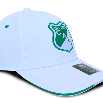 Gorra Deportivo Cali Oficial OC Caps Clásica 1912 blanca