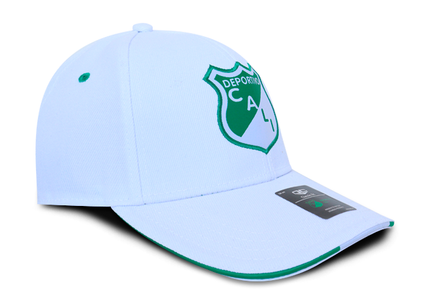 Gorra Deportivo Cali Oficial OC Caps Clásica 1912 blanca