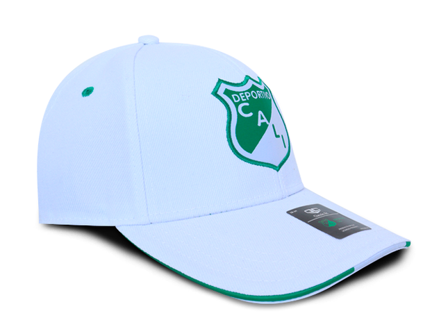 Gorra Deportivo Cali Oficial OC Caps Clásica 1912 blanca