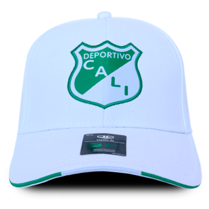 Gorra Deportivo Cali Oficial OC Caps Clásica 1912 blanca