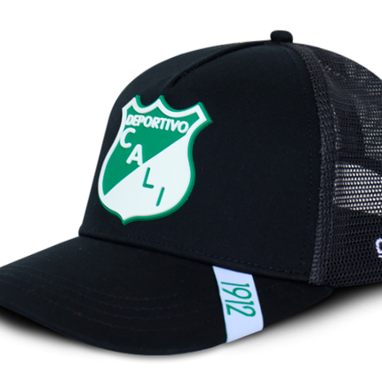 Gorra Deportivo Cali Oficial OC Caps Malla negro