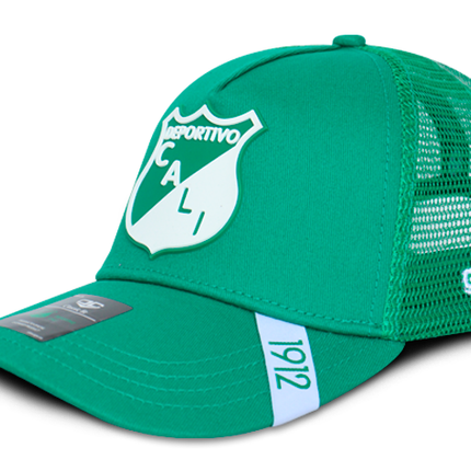 Gorra Deportivo Cali Oficial OC Caps Malla verde