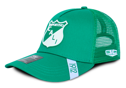 Gorra Deportivo Cali Oficial OC Caps Malla verde
