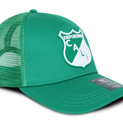 Gorra Deportivo Cali Oficial OC Caps Malla verde