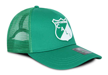 Gorra Deportivo Cali Oficial OC Caps Malla verde