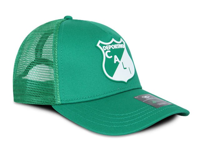 Gorra Deportivo Cali Oficial OC Caps Malla verde