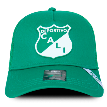 Gorra Deportivo Cali Oficial OC Caps Malla verde