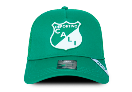 Gorra Deportivo Cali Oficial OC Caps Malla verde