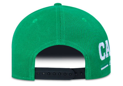 Gorra Deportivo Cali Oficial OC Caps Plana verde/negro