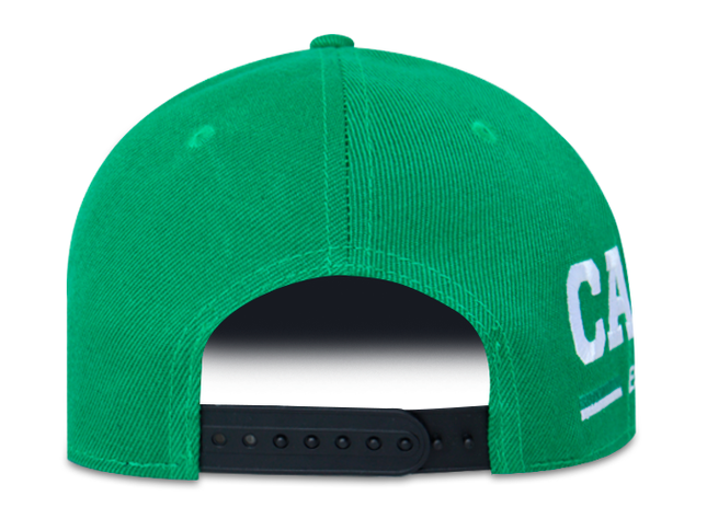 Gorra Deportivo Cali Oficial OC Caps Plana verde/negro