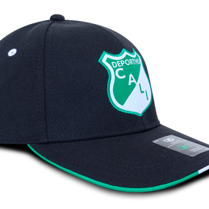Gorra Deportivo Cali Oficial OC Caps Clásica 1912 negra