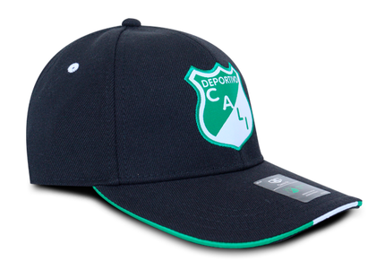 Gorra Deportivo Cali Oficial OC Caps Clásica 1912 negra
