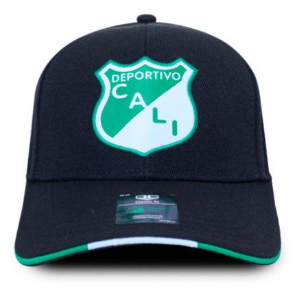 Gorra Deportivo Cali Oficial OC Caps Clásica 1912 negra
