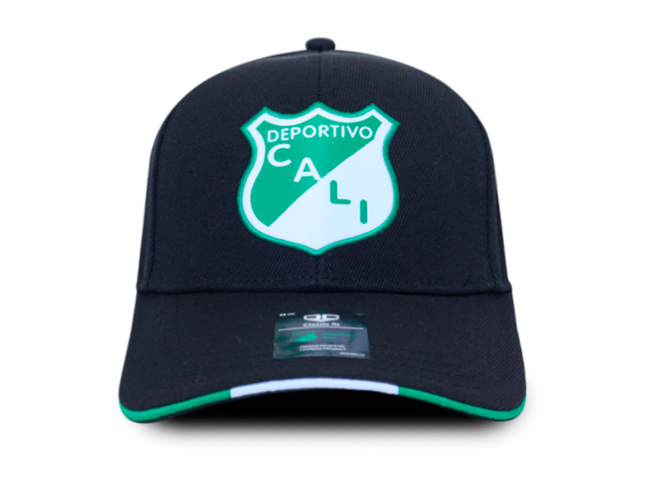 Gorra Deportivo Cali Oficial OC Caps Clásica 1912 negra