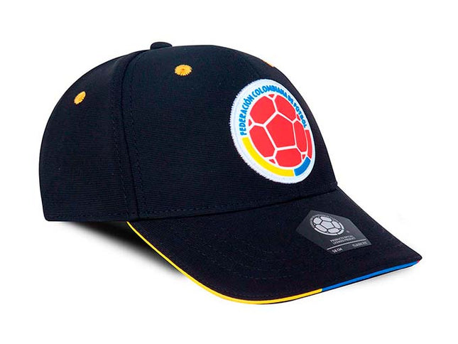 Gorra Oficial FCF Selección Colombia clásica FCFE-0124 negra