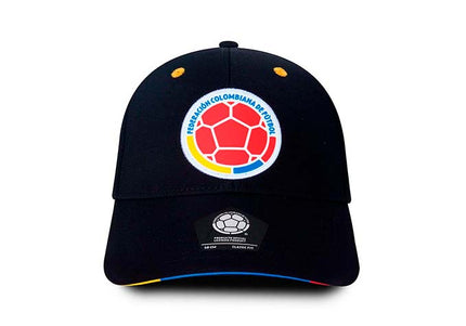 Gorra Oficial FCF Selección Colombia clásica FCFE-0124 negra