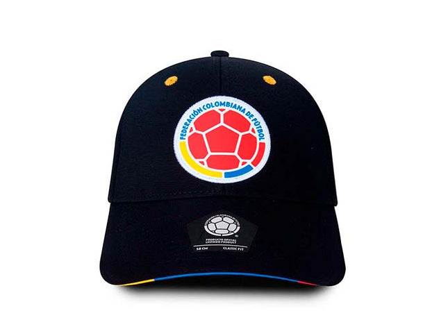 Gorra Oficial FCF Selección Colombia clásica FCFE-0124 negra