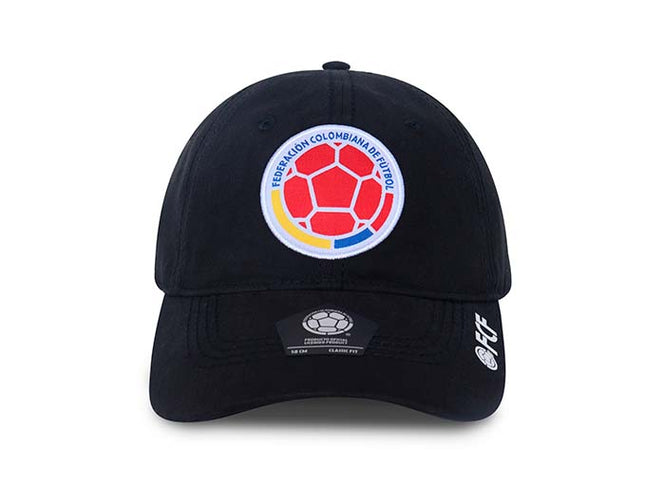 Gorra Oficial FCF Selección Colombia 2024 dad cap FCFE-0224 negro