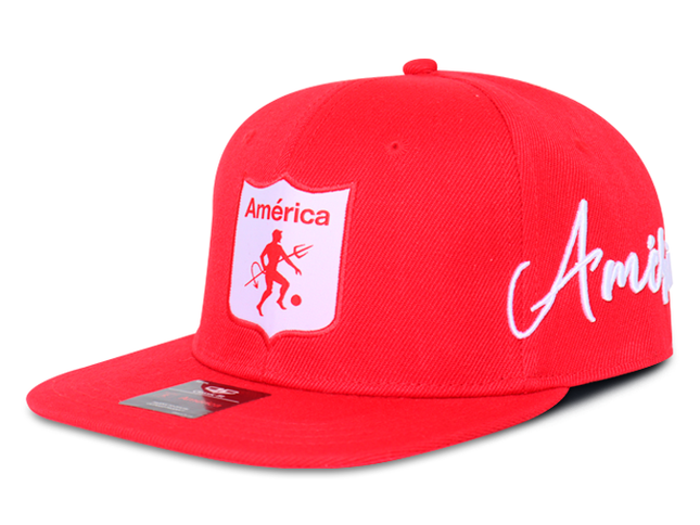Gorra América de Cali Oficial OC Caps plana