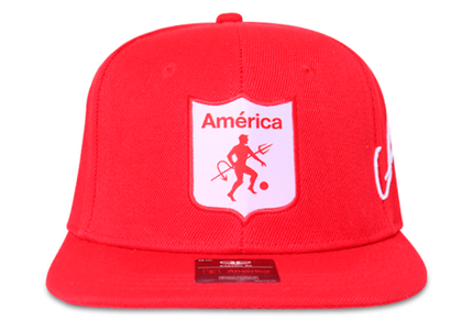 Gorra América de Cali Oficial OC Caps plana