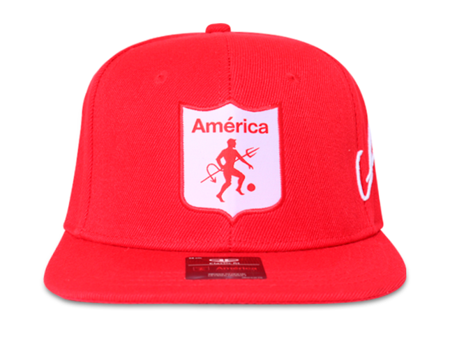 Gorra América de Cali Oficial OC Caps plana