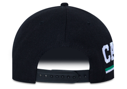 Gorra Deportivo Cali Oficial OC Caps Plana negra