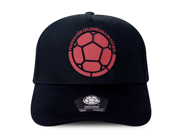Gorra FCF oficial Selección Colombia FCFE-0424 negra