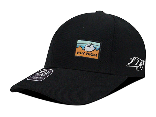 Gorra de moda DJ Caps Fly high negro
