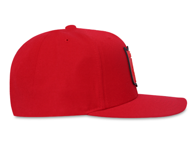 Gorra América de Cali Oficial Flexfit 6089M Plana Roja