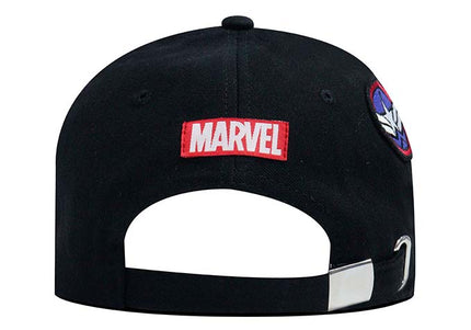 Gorra Capitan América Negro