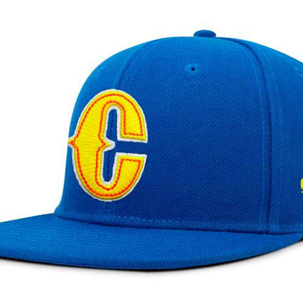 Gorra Selección Colombia de Béisbol Oficial Plana Azul rey