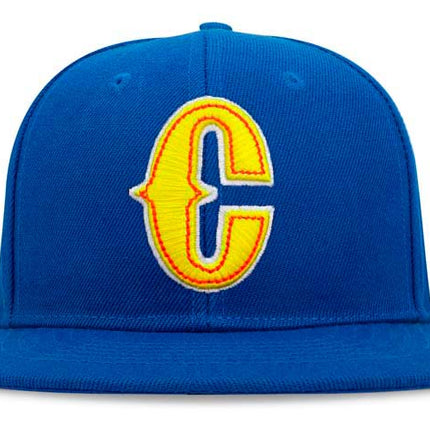 Gorra Selección Colombia de Béisbol Oficial Plana Azul rey
