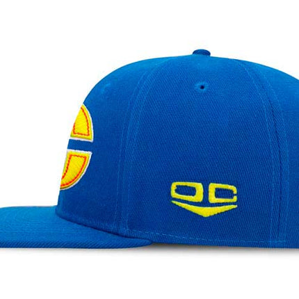 Gorra Selección Colombia de Béisbol Oficial Plana Azul rey