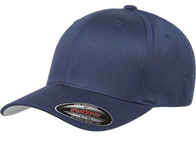 Gorra Flexfit Clásica Cerrada Azul Oscuro