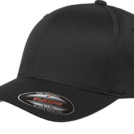 Gorra Flexfit Clásica 6277 Cerrada Negra