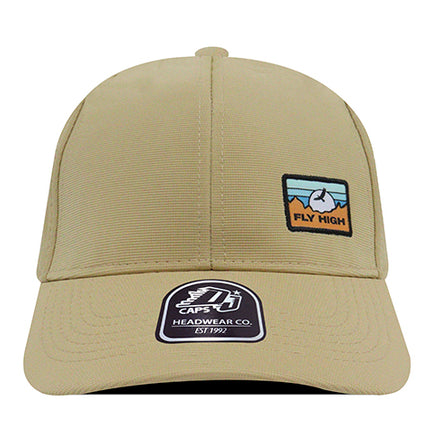 Gorra de moda DJ Caps Fly high kaki