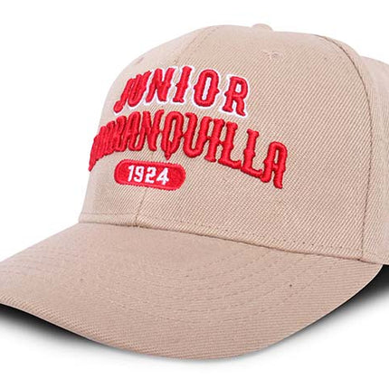 Gorra Junior FC Oficial Beige Junior de barranquilla 1924