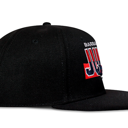 Gorra Junior FC Oficial Negro Plana