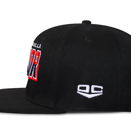 Gorra Junior FC Oficial Negro Plana