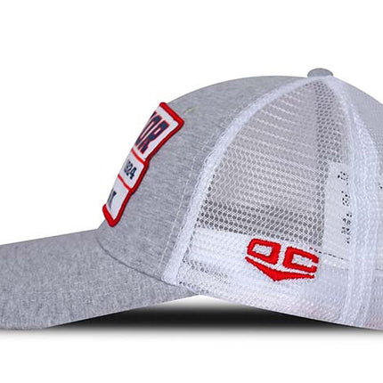 Gorra Junior FC Oficial Gris de Malla
