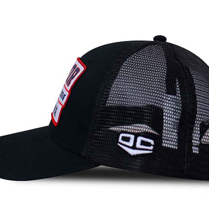 Gorra Junior FC Oficial Negra de Malla