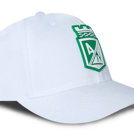 Gorra Atlético Nacional Oficial Flexfit 6277 Blanca
