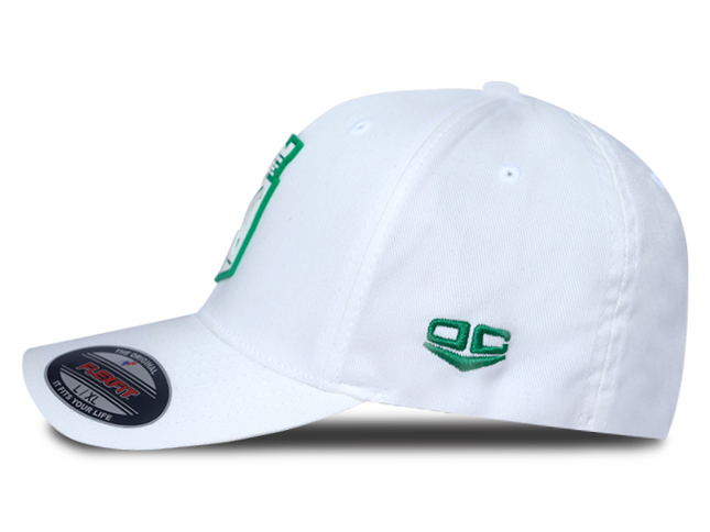 Gorra Atlético Nacional Oficial Flexfit 6277 Blanca