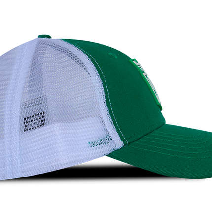 Gorra Atlético Nacional Oficial de Malla escudo Verde/Blanco