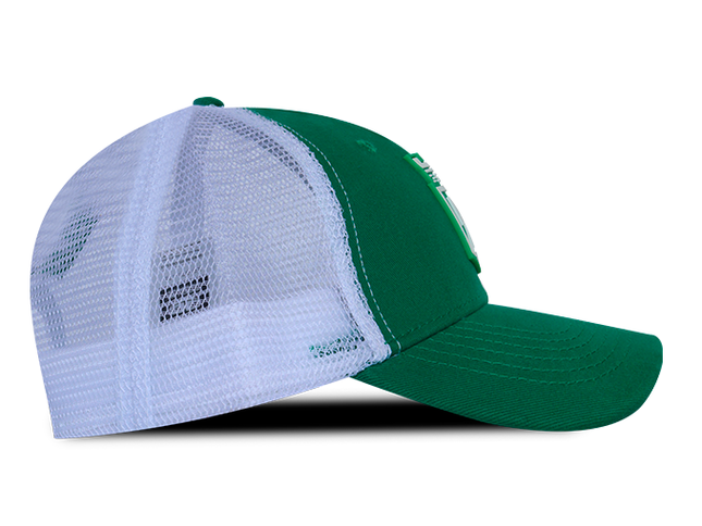 Gorra Atlético Nacional Oficial de Malla escudo Verde/Blanco